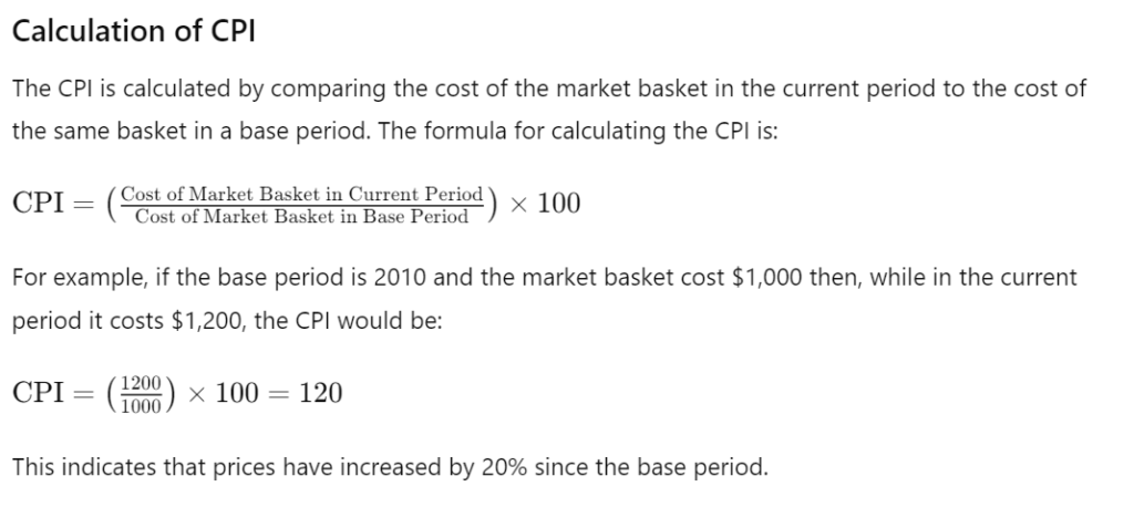 Free 4 Methods of Consumer Price Index(CPI) CPI Calculation -p1