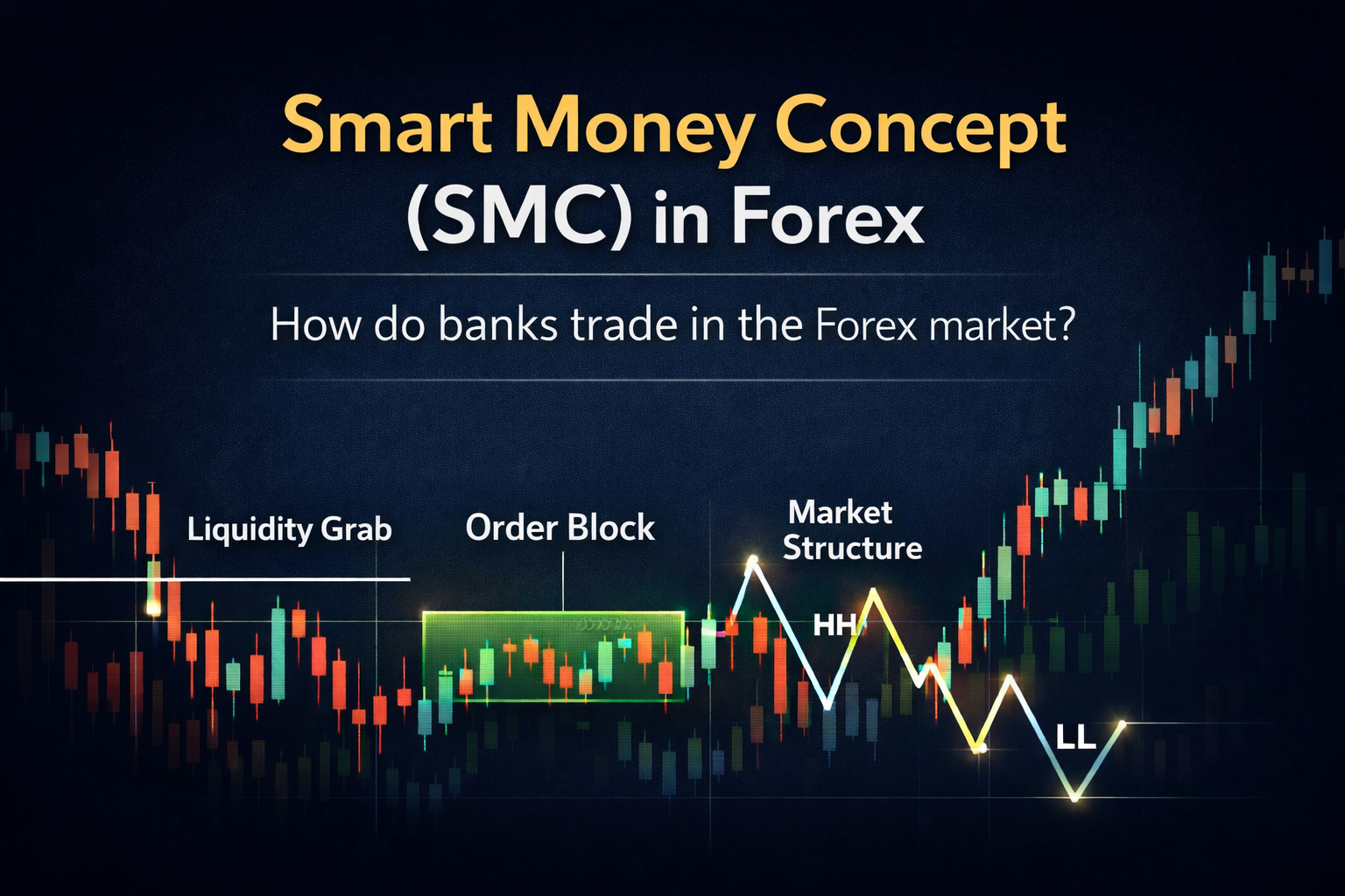 Smart Money Concept SMC in Forex | LG | FVG | BOS | COCH Smart Money Concept SMC