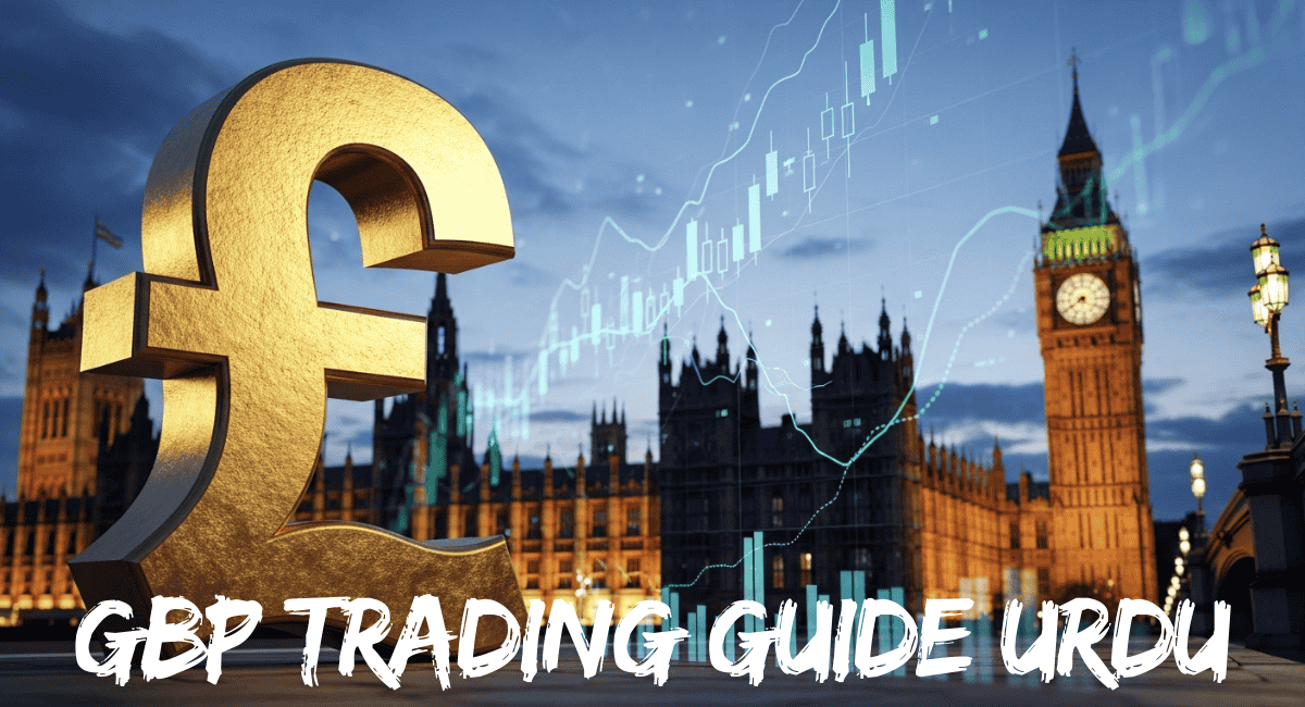 GBP Trading Guide Urdu chart with candlesticks