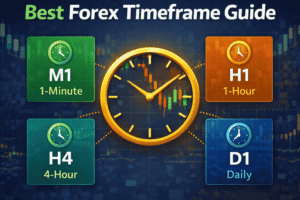 Best forex timeframe guide with multiple candlestick charts