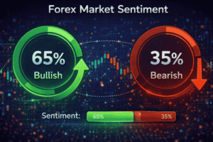 Forex sentiment guide bullish and bearish indicator explained visually