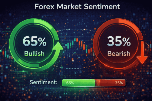 Forex sentiment guide bullish and bearish indicator explained visually