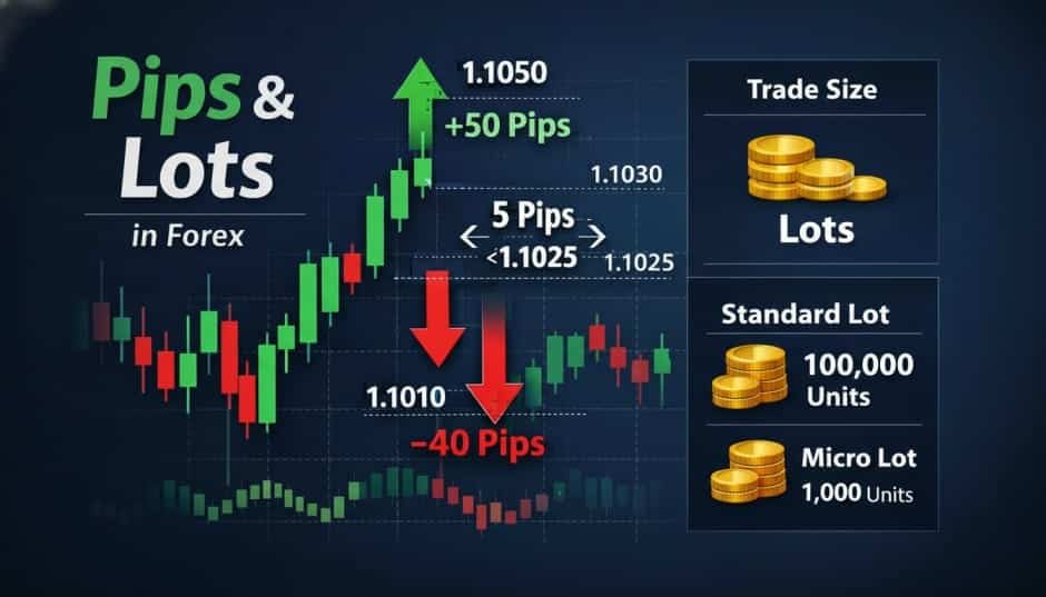 pips and lots in forex explained with charts Forex