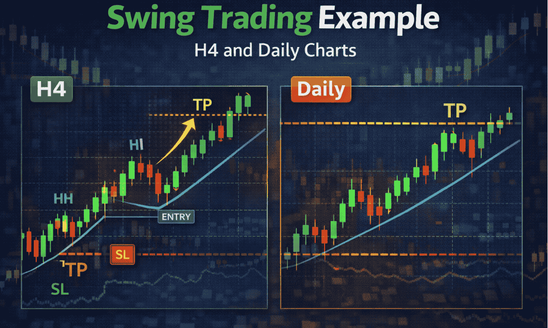 Swing trading time frame example in forex