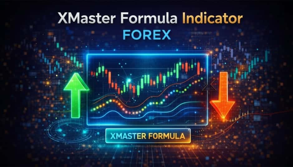 XMaster Formula Indicator Forex showing buy and sell signals on professional trading chart