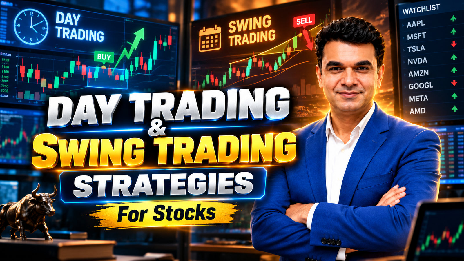 Day Trading and Swing Trading Strategies For Stocks